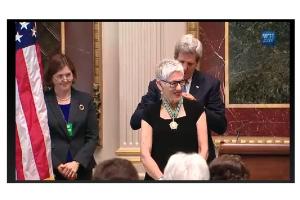 Florrie Burke's Presidential Award for Extraordinary Efforts to Combat Trafficking in Persons